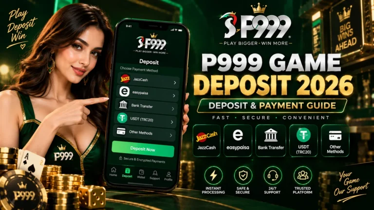 P999 Game Deposit 2026 – Deposit Guide & Payment Information