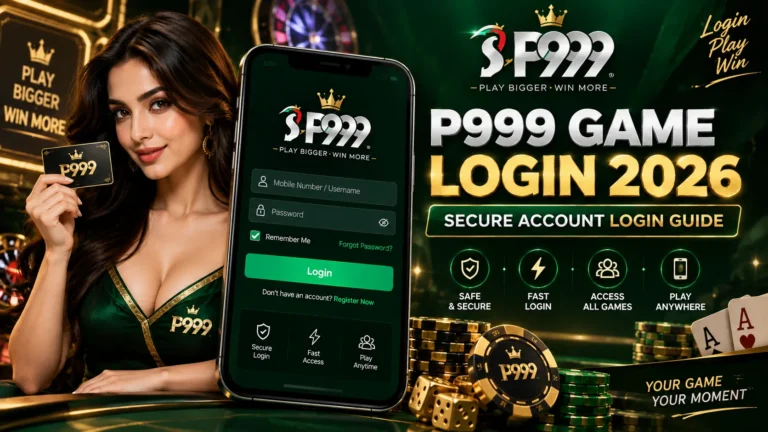 P999 Game Login 2026 – How to Login to Your Account